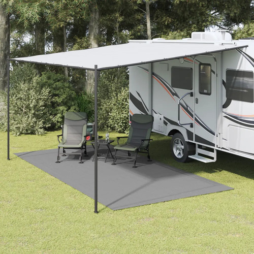 Tent carpet anthracite 5x2 m - carpet,