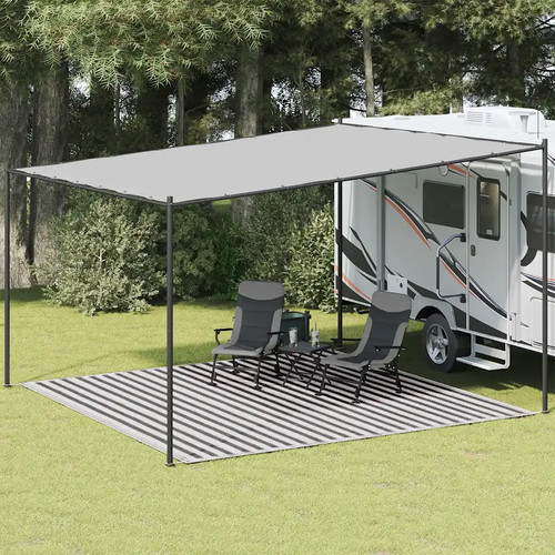 Walplus anthracite white tent - anthracite,