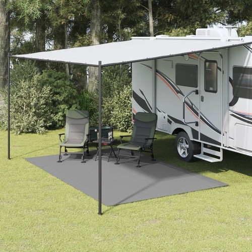 Tent carpet anthracite 4x2 - 4x2.5, m