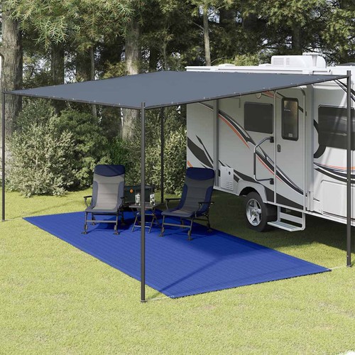 Tent carpet 250x550 blue - tent,