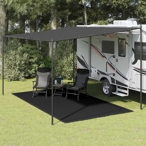 Walplus black tent carpet 200 - carpet,
