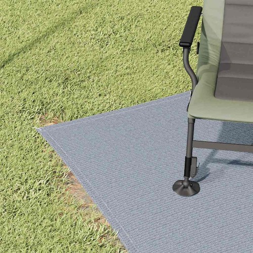 Tent carpet folding - folding, blue