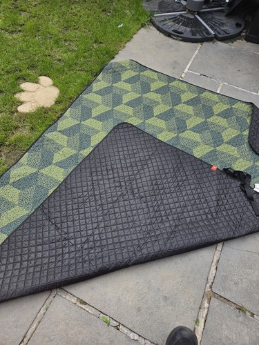 Decathalon tent carpet green - decathalon,